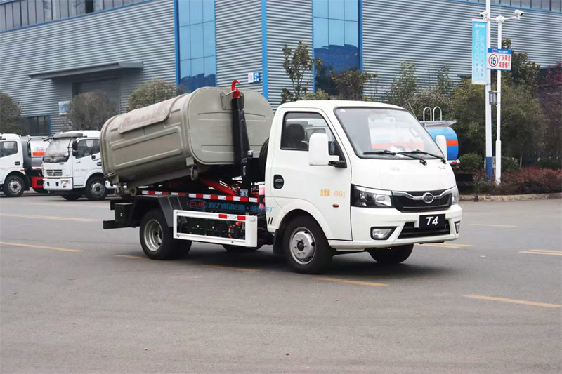 比亞迪T4C純電動小勾臂垃圾車